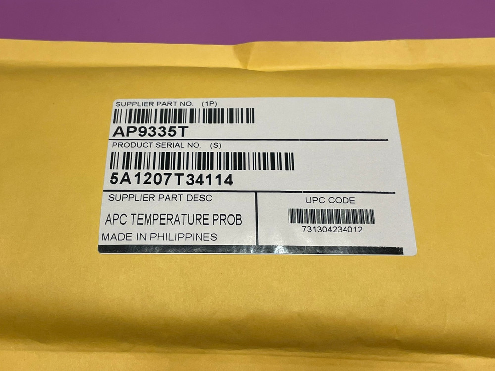 APC AP9335T Temperature Probe Sensor New Unused Sealed
