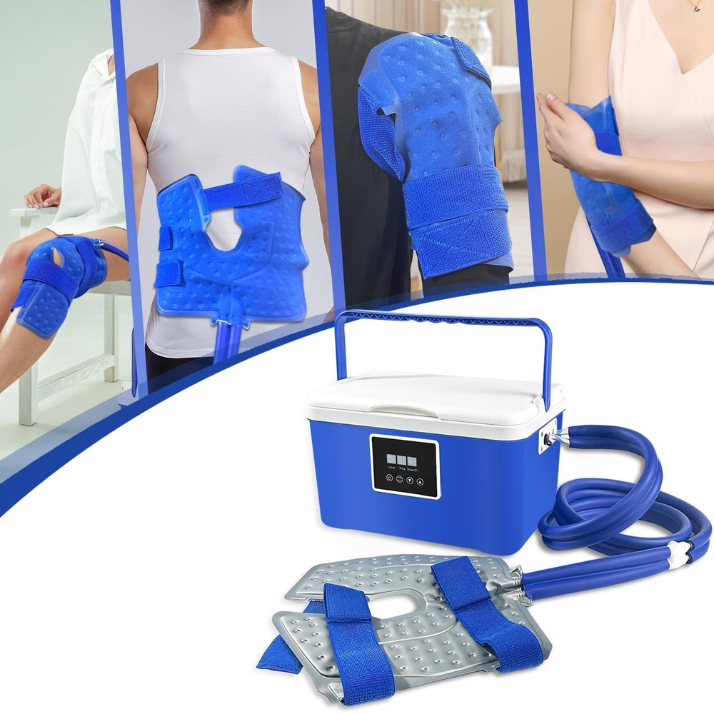 Cold Therapy Machine, Ice Therapy Machine System for Knee with Digital Timer US