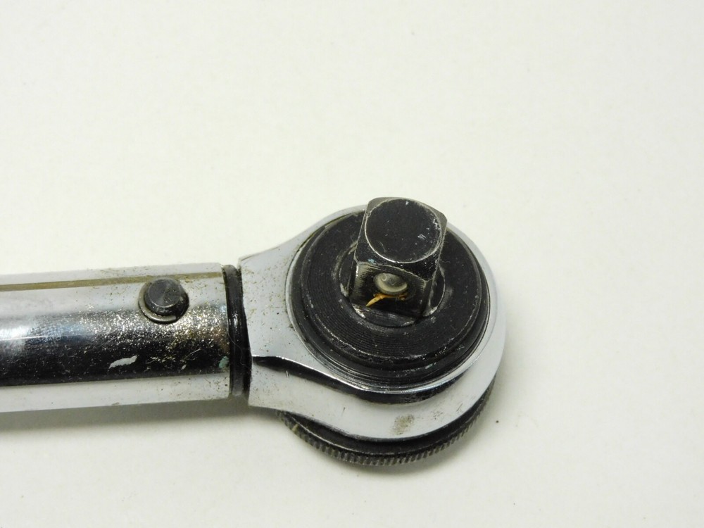 Vintage Cal-van Tools Micro Adjustable Torque Wrench No. AZ723