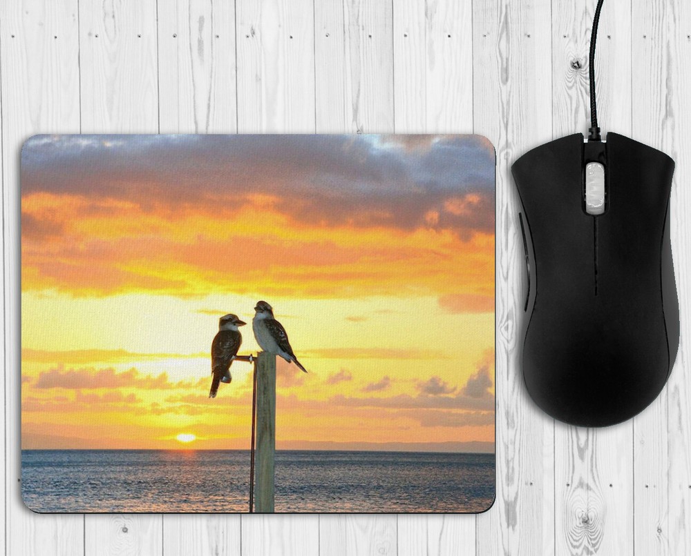 Kookaburra Sunset Mouse Pad Mat