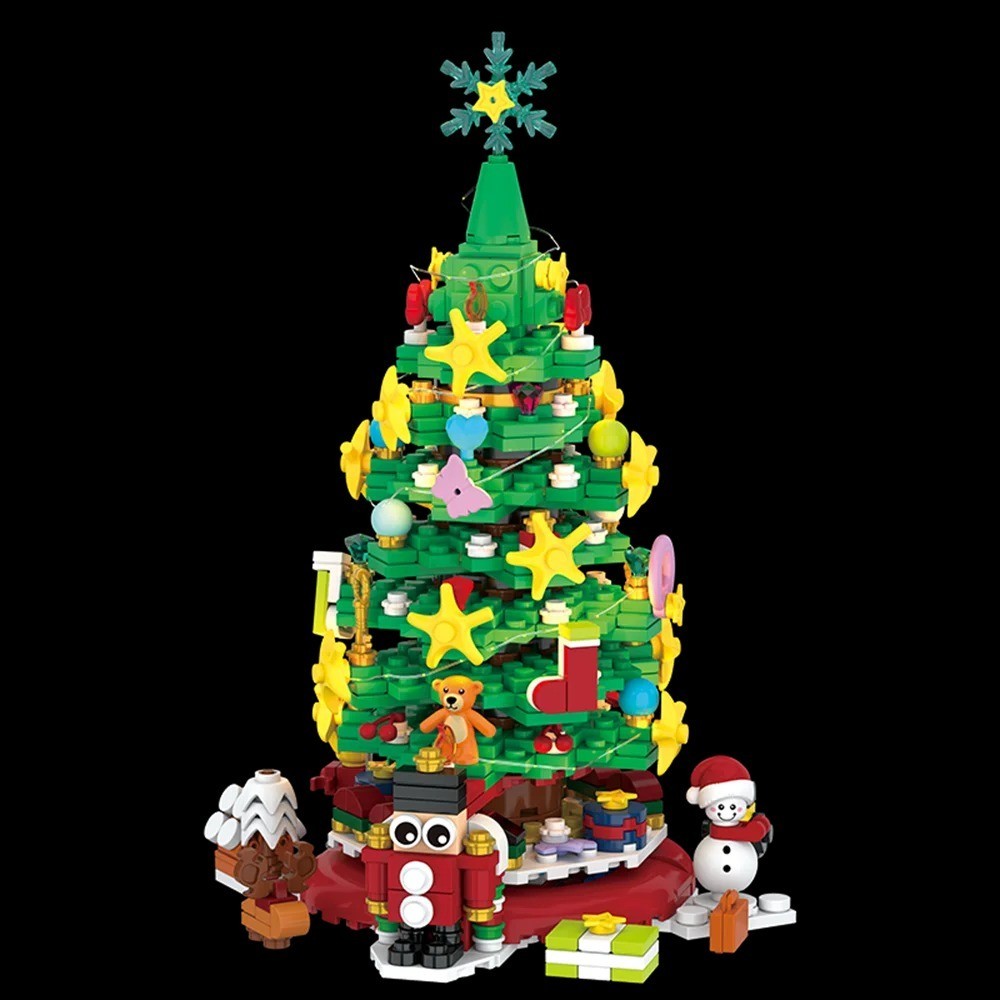 Building Block Christmas Tree Set
