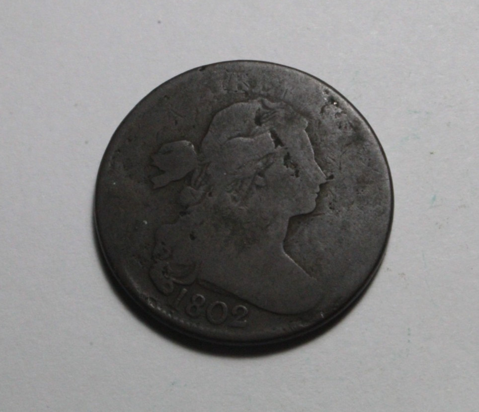1802 Large Cent LR320