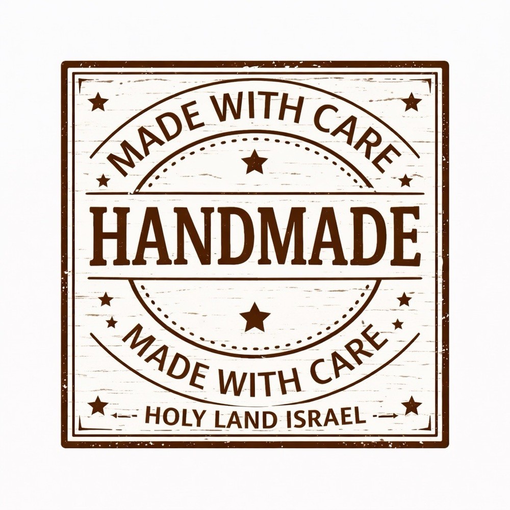 Saint St Benedict Rosary Wooden Holy Land Jerusalem Crucifix Cross Prayer Beads