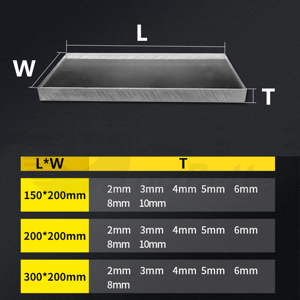 Clear Polycarbonate PC Sheet Solid Plastic Plate Greenhouse Panels 2-10mm Thick