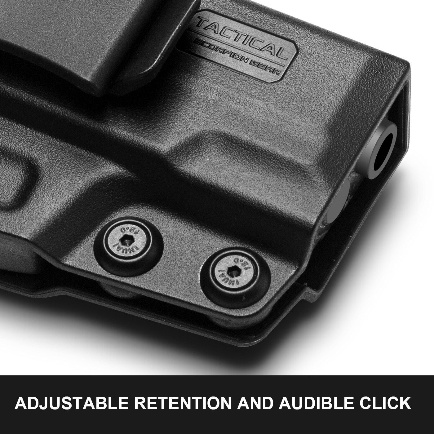 Tactical Scorpion Concealed Carry IWB Inside Holster: Fits Glock 19 23 32 44