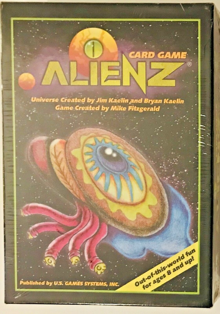 ALIENZ CARD GAME with imperfect box