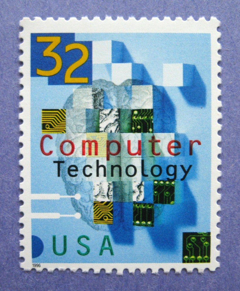 Sc # 3106 ~ 32 cent Computer Technology Issue (ck16)