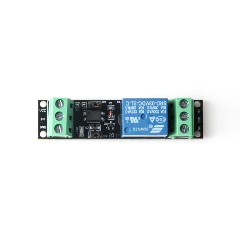 5Pcs 1 Channel DC 3V/3.3V Power Relay Module 3V Relay Switch Module with