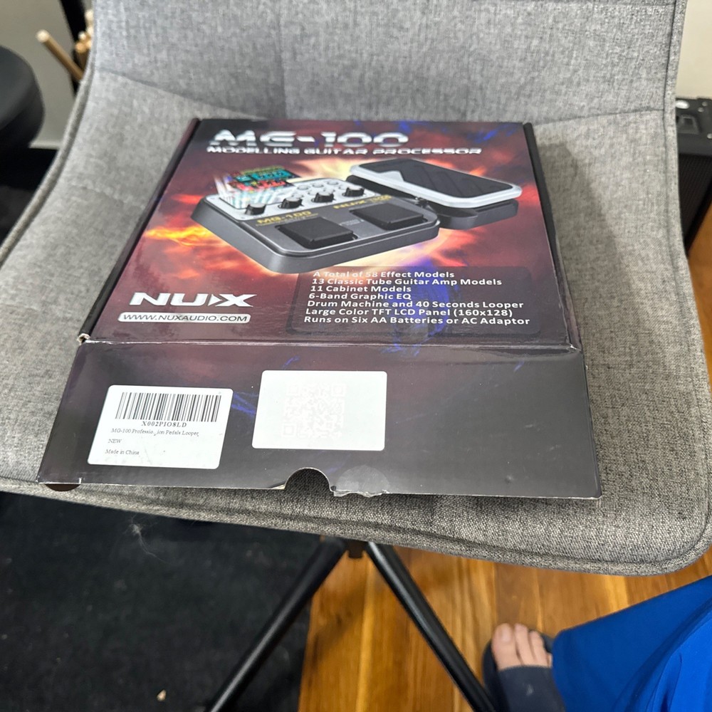 NUX MG-100 Multi-Effects Modeling Guitar Processor