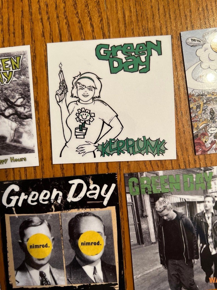 Green Day fridge magnets