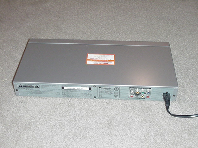 Panasonic DVD / CD Player model DVD-S27U