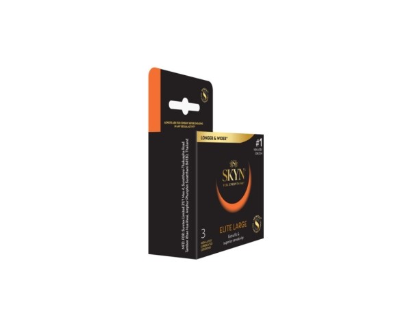 SKYN Elite Large Condoms - 3 count