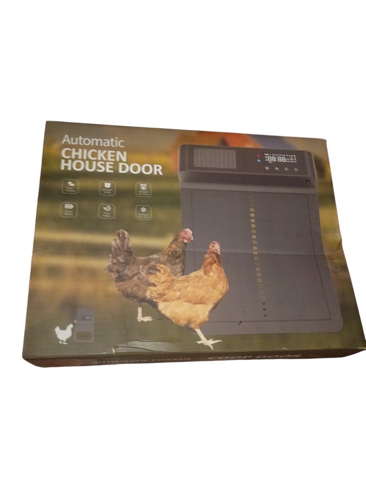 Automatic Chicken Coop Door, Solar Powered Timer