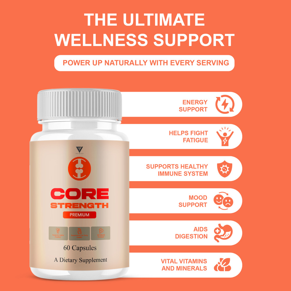 Core Strength Supplement, Core Strength Joint Capsules (60 Capsules)