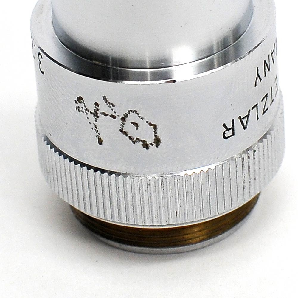 Leitz Wetzlar PL 3.2X/0.06 RMS Microscope Objective Lens Minor Scratch On End