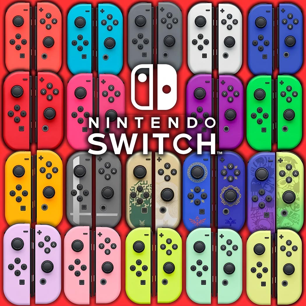 Wireless Gamepad Left & Right Game Controller For Nintendo Switch Joy-Con1-Pair