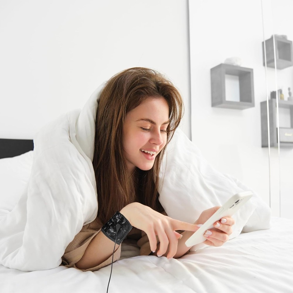 Adjustable Grounding Wrist Strap with 15ft Cord - For a Better Sleep Experience