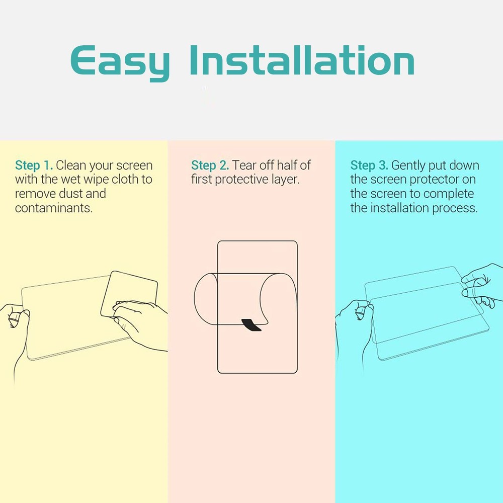 Transwon 2PCS Tempered Glass Screen Protector for LAUNCH X431 PRO3S+ clear