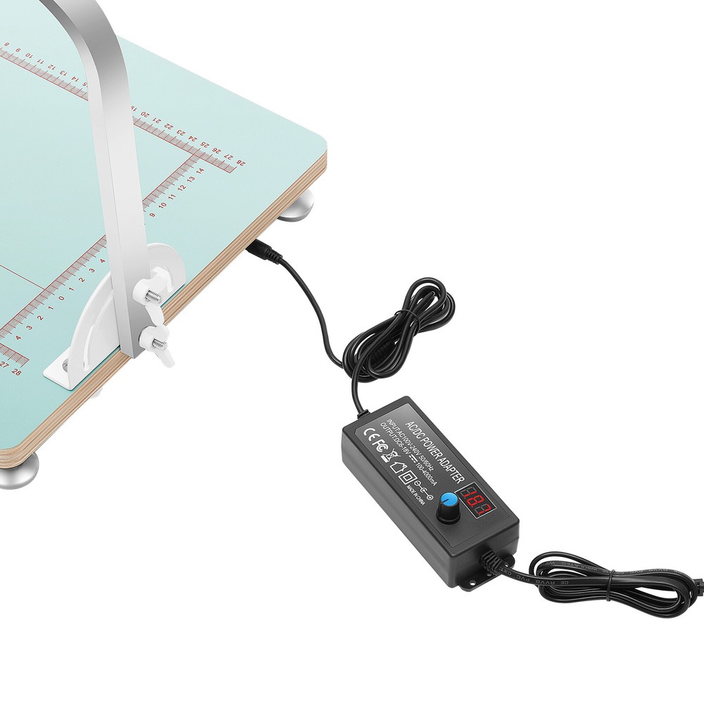 72W Hot Wire Foam Cutter Working Table Tool Sponge Styrofoam Cutting Machine