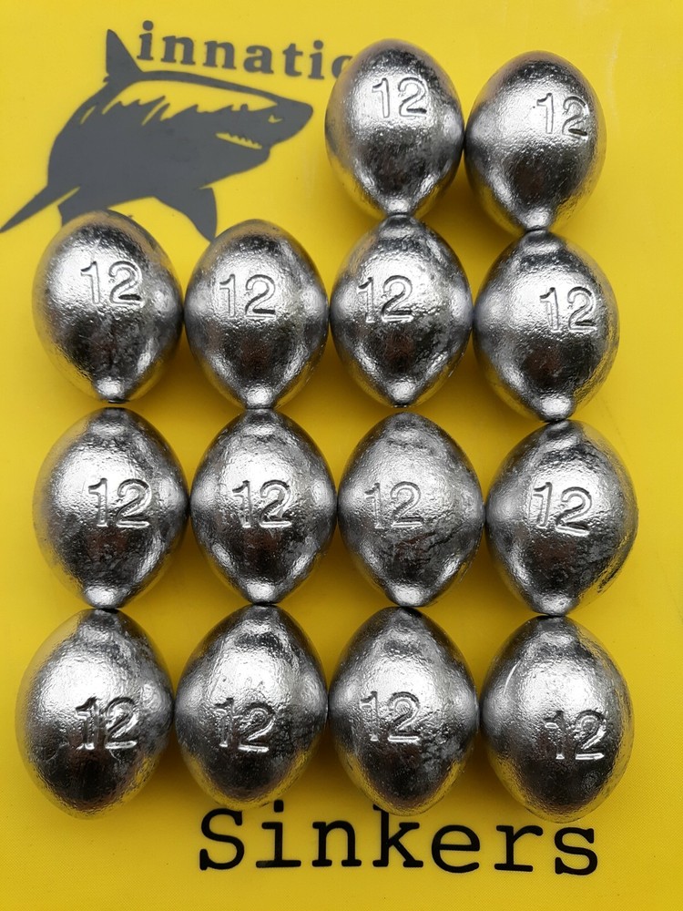 12oz Egg Sinkers 10lbs 14 Count