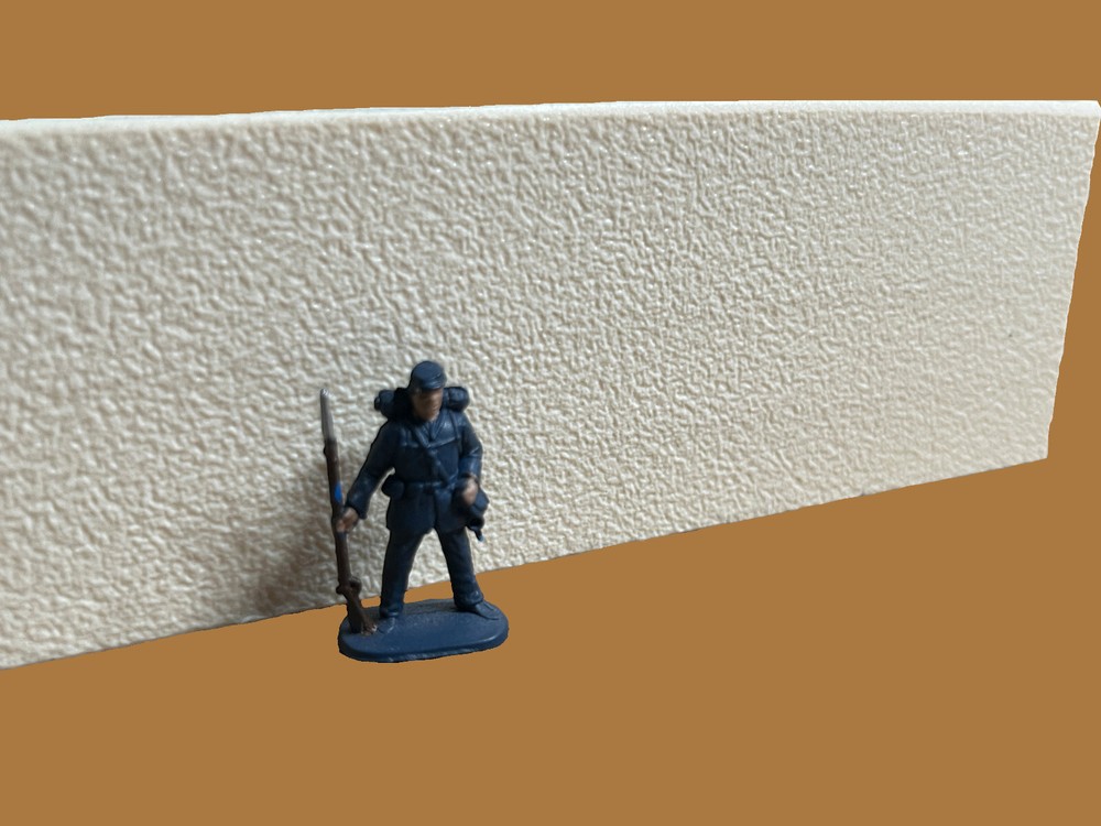 Alamo Outer Compound Wall 1/72 Scale (4pcs) Diorama, Gaming