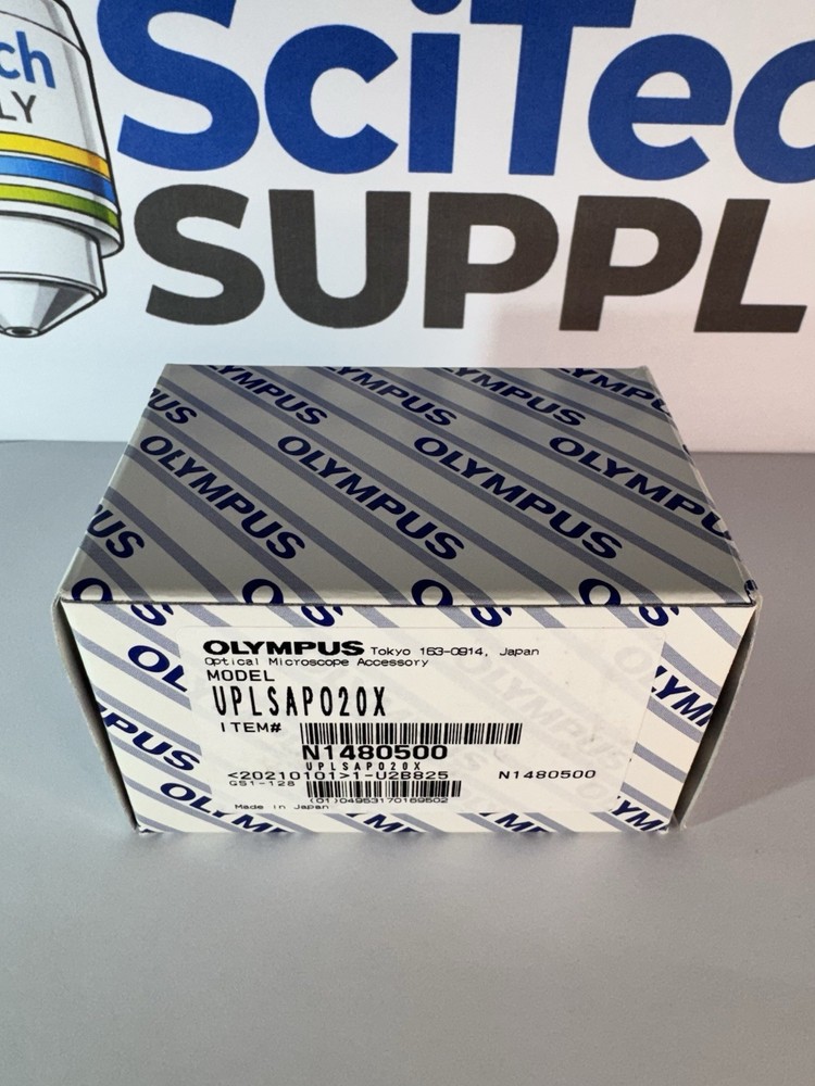 New Olympus UPlanSApo 20x/0.75 ∞/- Infinity Microscope Objective Lens UIS2