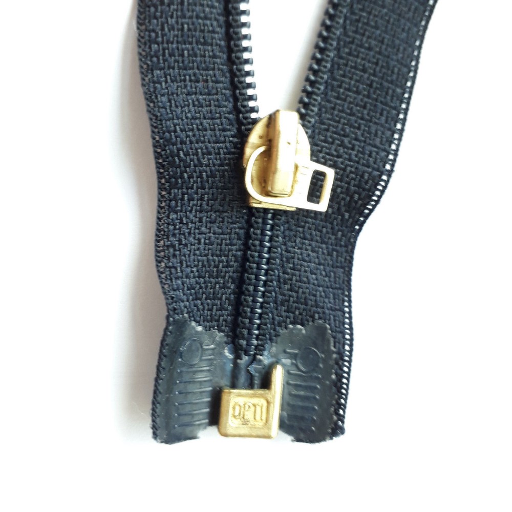 Zip NIGHT BLUE divisible OPTI zip молния fermeture éclair cerniera 60 cm