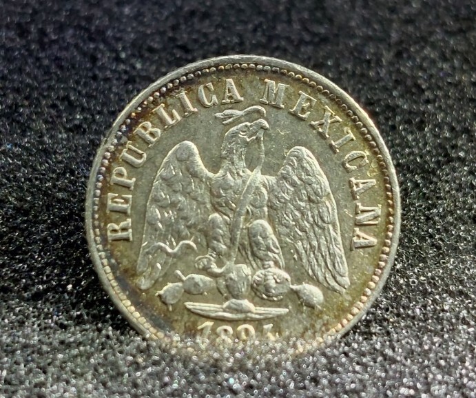 1894-Mo M Mexico 10 Centavos