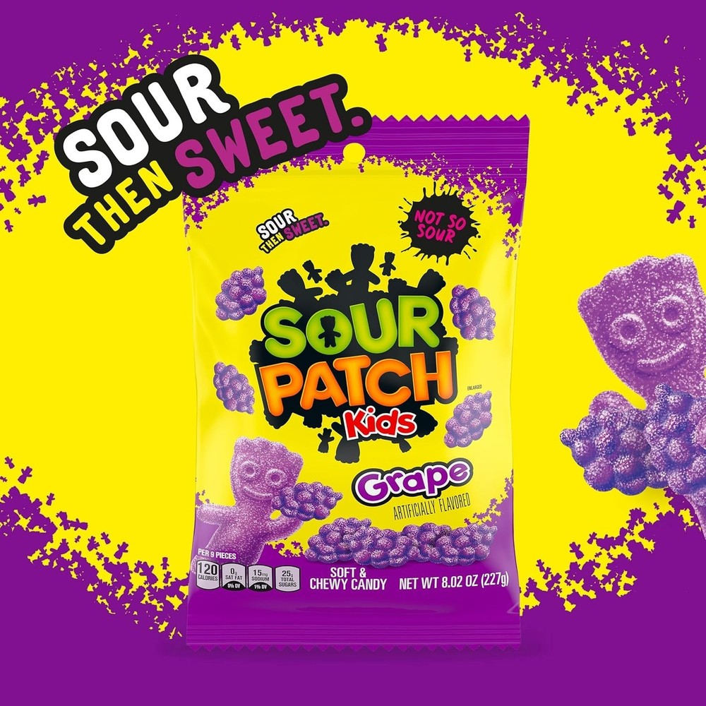 Grape Soft & Chewy Candy, 8.02 oz