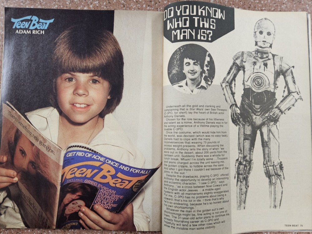 TEEN BEAT MAGAZINE JANUARY 1981 KISS, VAN HALEN, QUEEN, SCHNEIDER, KISS Poster