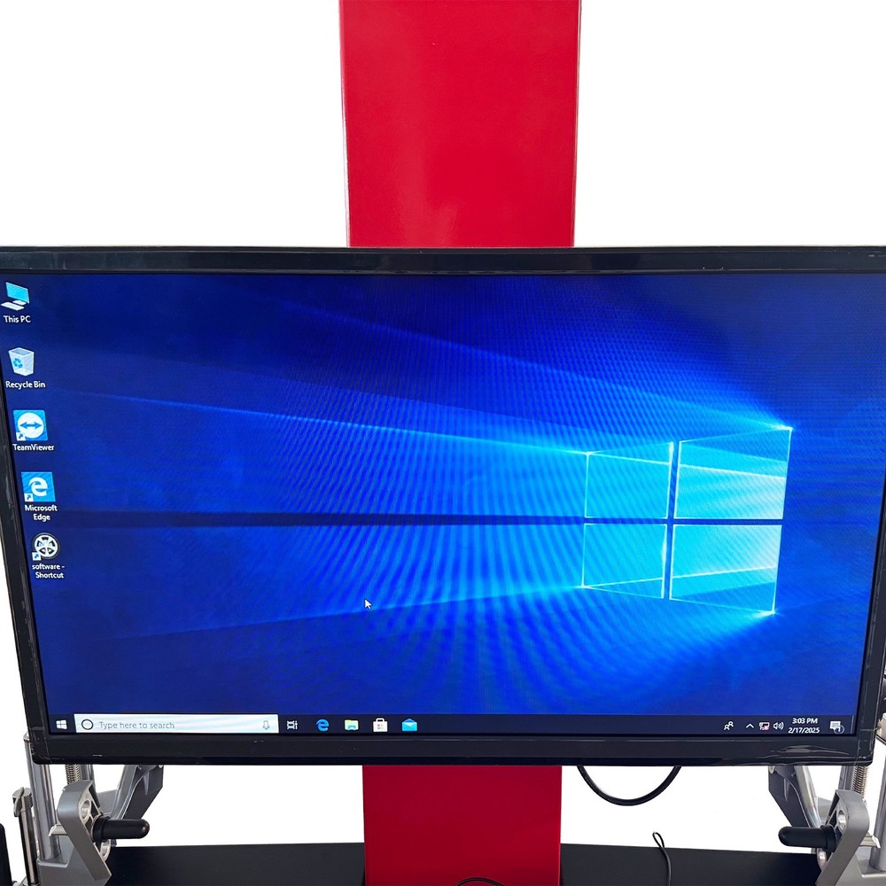 110V Commercial 3D Wheel Alignment System LED Smart Alignment Machine 0.01°