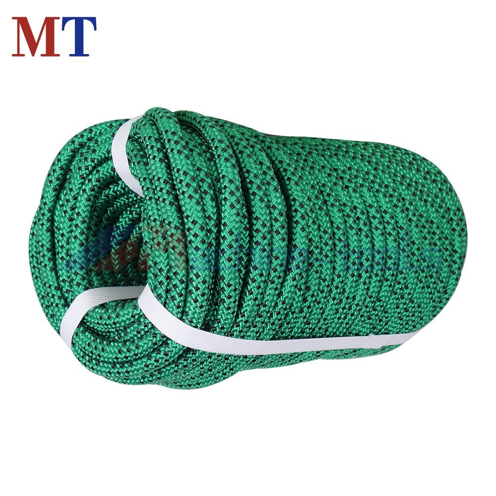 3/8" × 100' Rope Braided Polyest Rope 3520Lbs Rope High Strong Pulling
