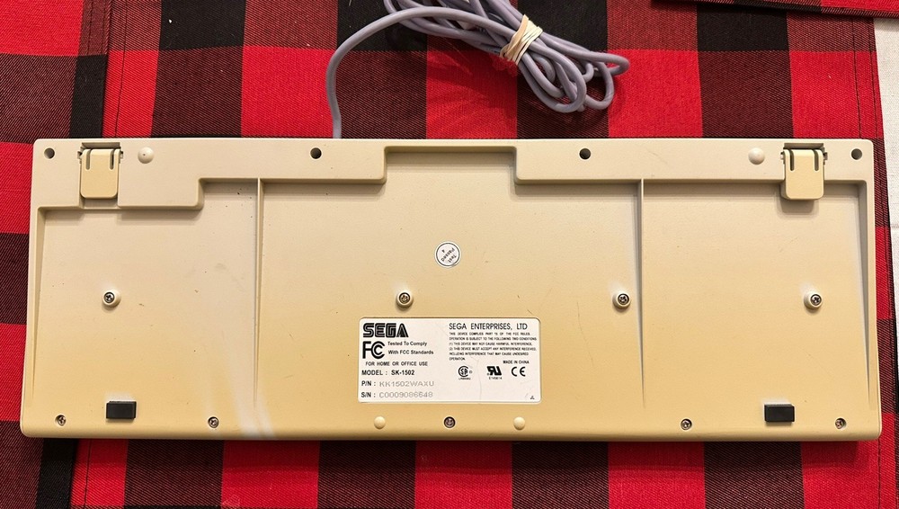 Sega Seganet keyboard
