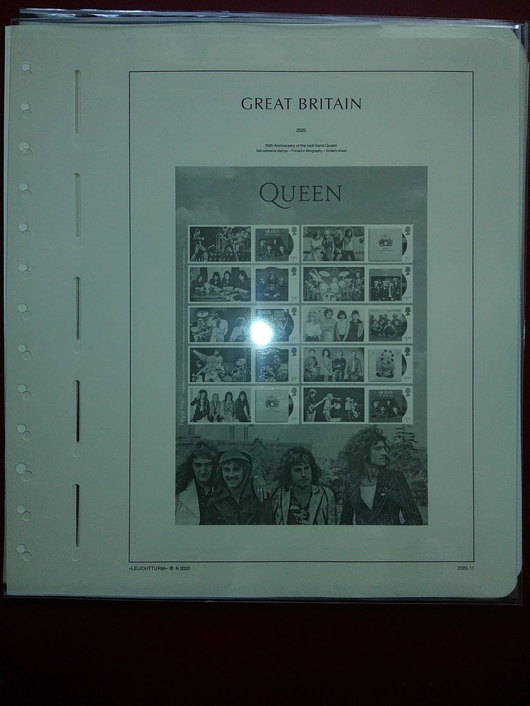 LIGHTHOUSE Commemorative Hingeless album pages Great Britain 2020 Used R2020