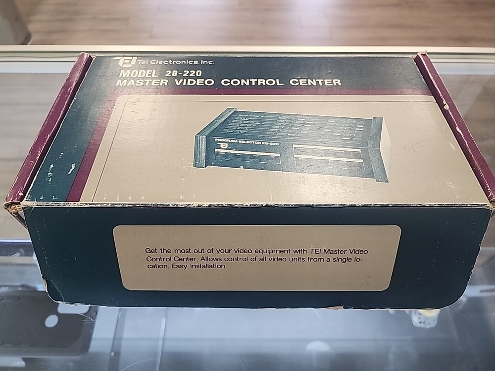 Master Video Control Center Model 28-220 by TEI Electronics CIB Tested