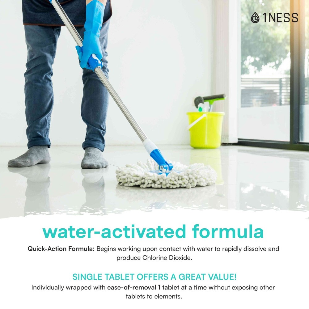 1ness Heavy Duty Odor Eliminator Tablets (8pk)