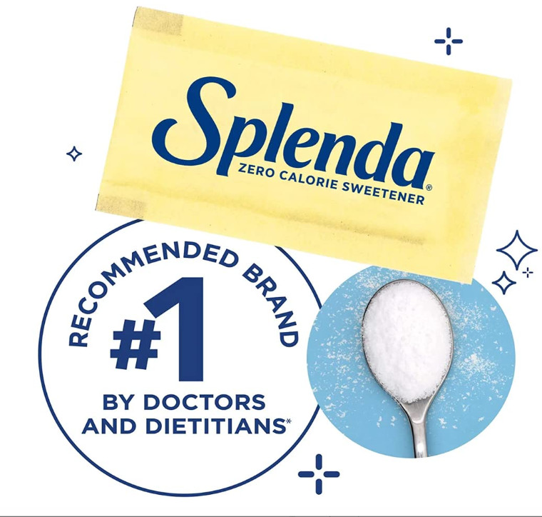 SPLENDA Zero Calorie Sweetener, 100 Count Packets