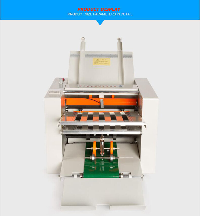 110V Automatic Paper folding machine Paper Folder Machine ZE-8B/4 4 Fold