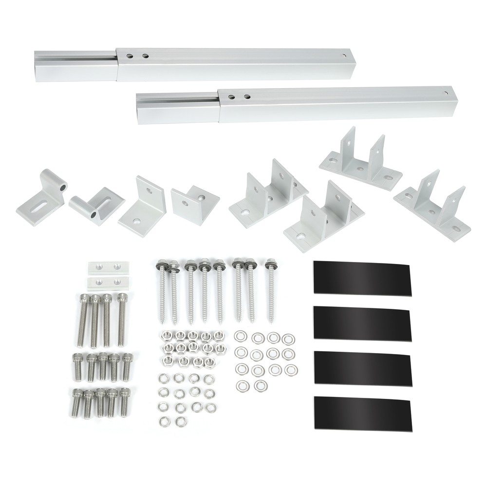 Adjustable Solar Panel Mount Brackets For RV Roof Boat Shed Any Flat Surface