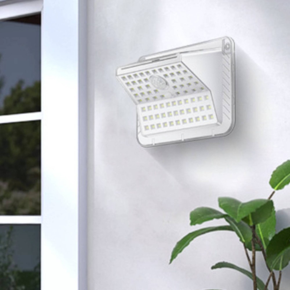 Solar Motion Sensor Light Easy Installation Motion Activated Outdoor Lamp
