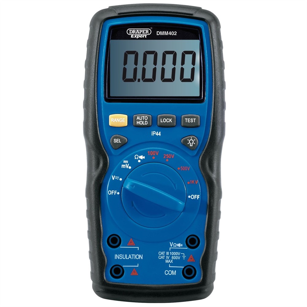 Draper 41834 Expert Insulation Resistance Meter