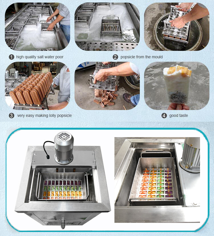 Commercial popsicle machine,single mold ice pop machine,ice lollipop machine