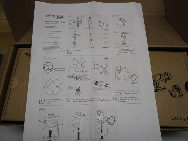 BOUNCEPAD UTILITY LINE TABLET MOUNT ERGONOMIC INTERACTION GRIP CD-140