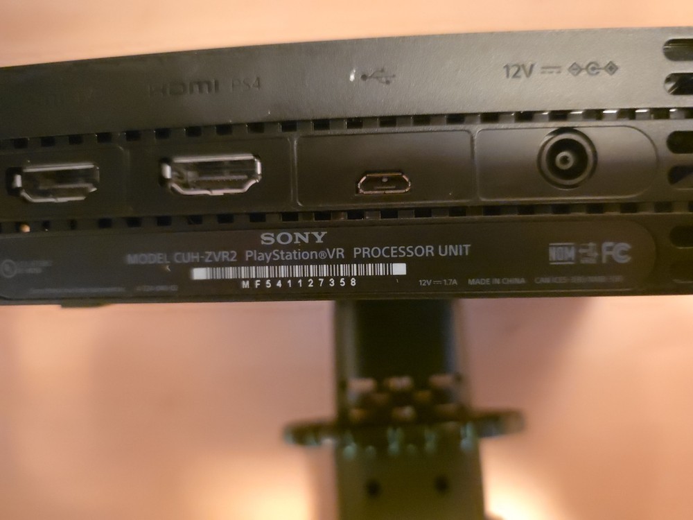 Sony PlayStation VR PS4 Processor Unit ONLY CUH-ZVR2 Black