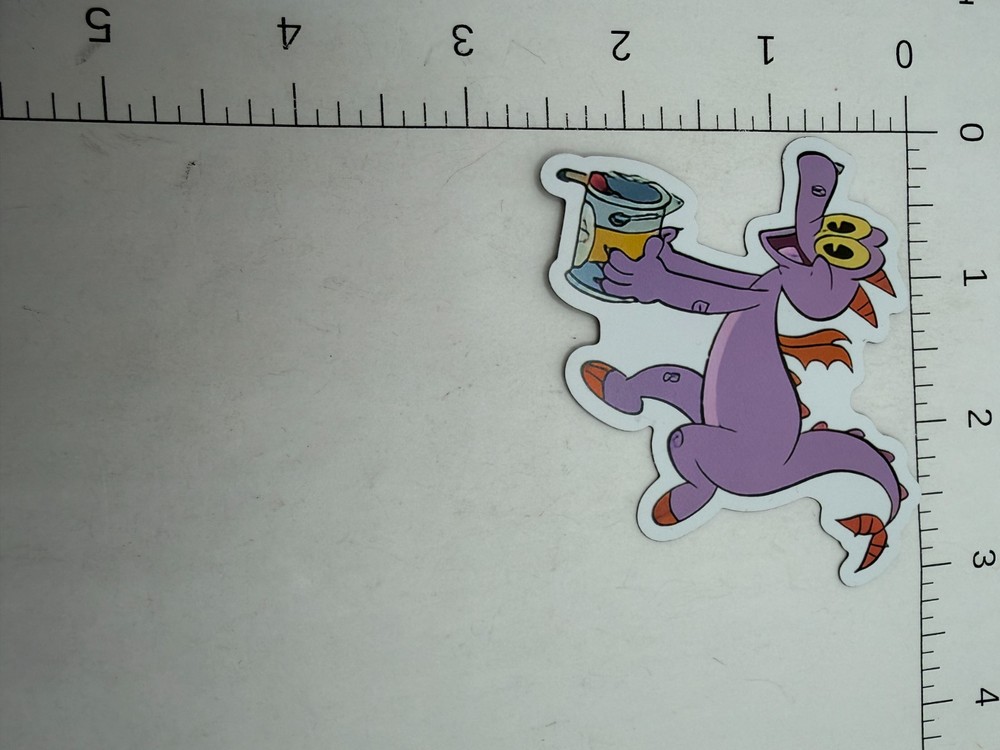 Magnet: Disney Figment imagination dragon