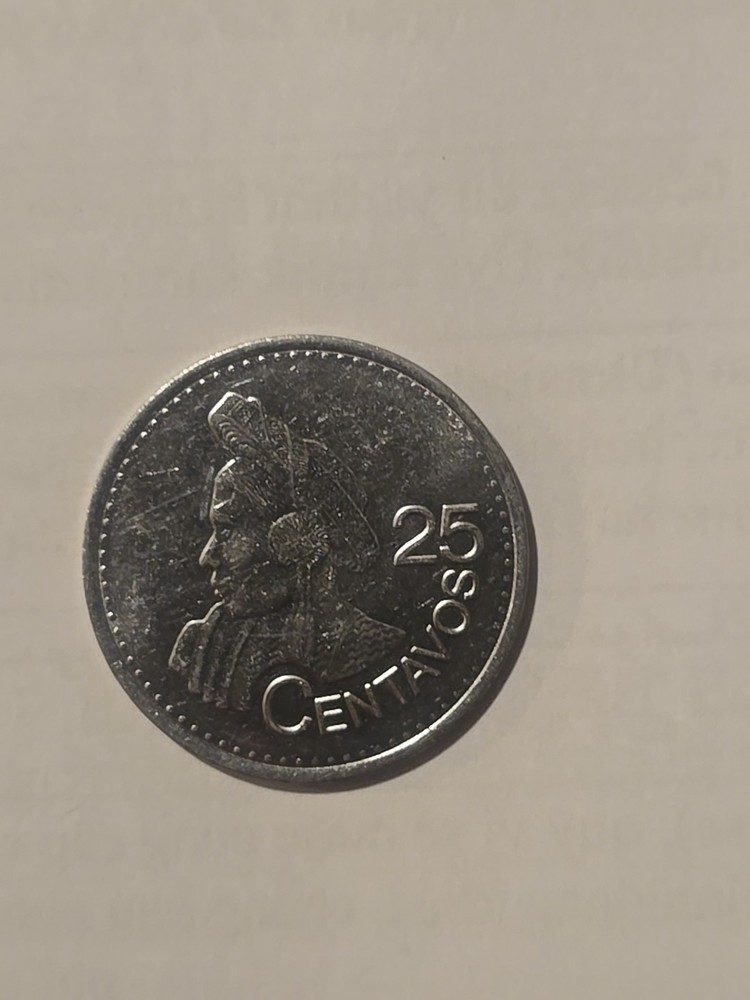 Guatemala 25 Centavos 2022