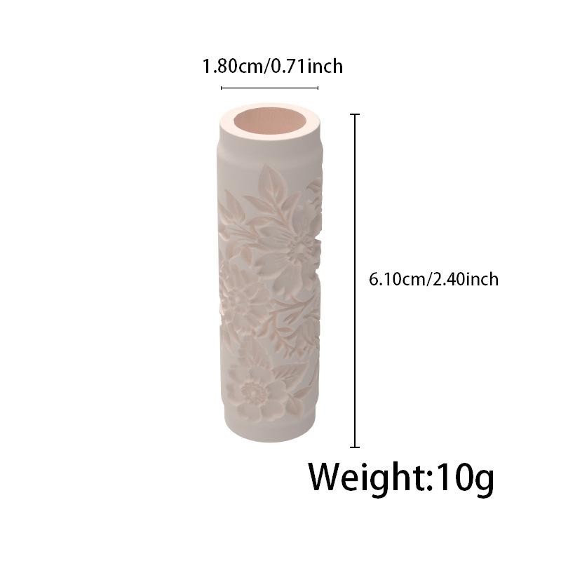 French Pattern Soft Pottery Earring Polymer Texture Roller For Clay Crafting