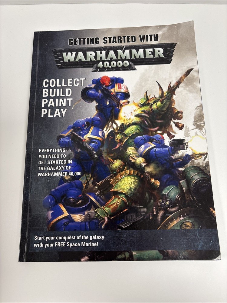 Warhammer 40k Games Workshop Getting Started Codex Manual | Special Edition 2017