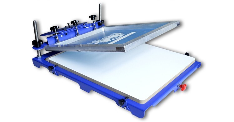Micro-adjust 1 Color Screen Printing Machine 30" x 24" Pallet Press Printer