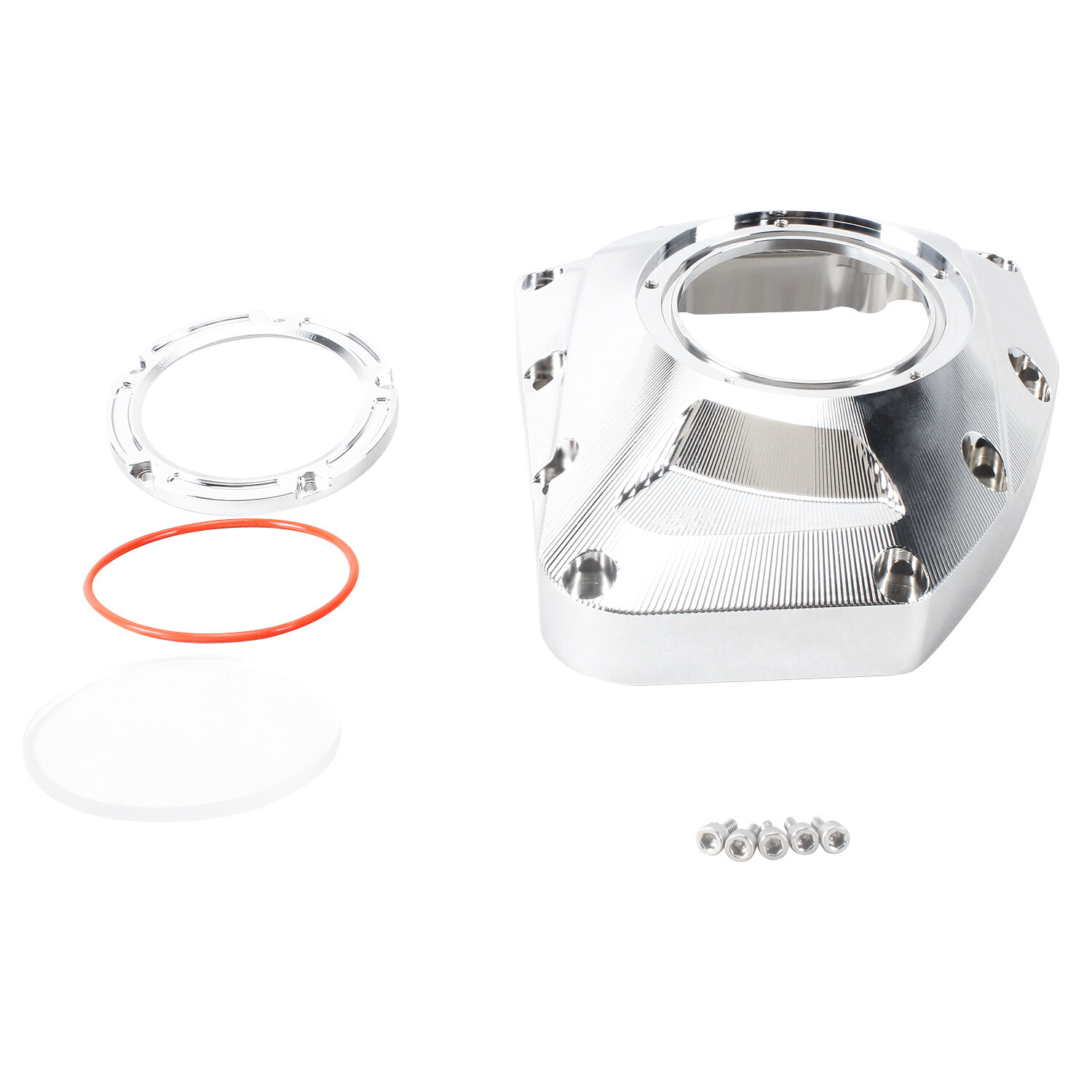 Chrome Camshaft Cam Cover for Harley 01-16 Touring Road Street Glide FLHT FLHR